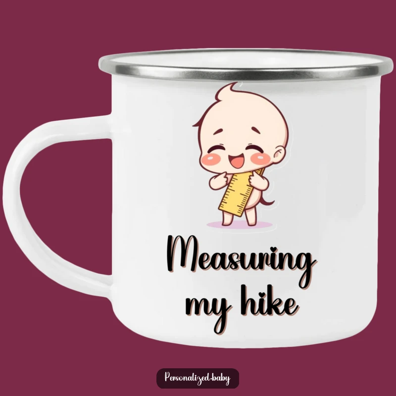 Funny Giggling Ruler Bend Camping Mug: Laugh Out Loud Outdoors