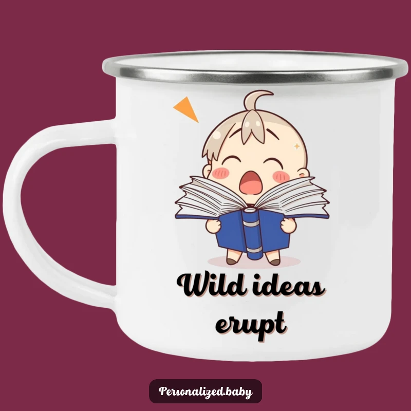 Funny Binder Camping Mug: Shocked Pages for Your Adventure Brew