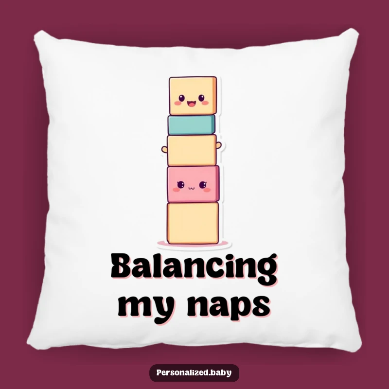 Funny Stacking Block Pillow: Hilarious Comfort for a Playful Living Space
