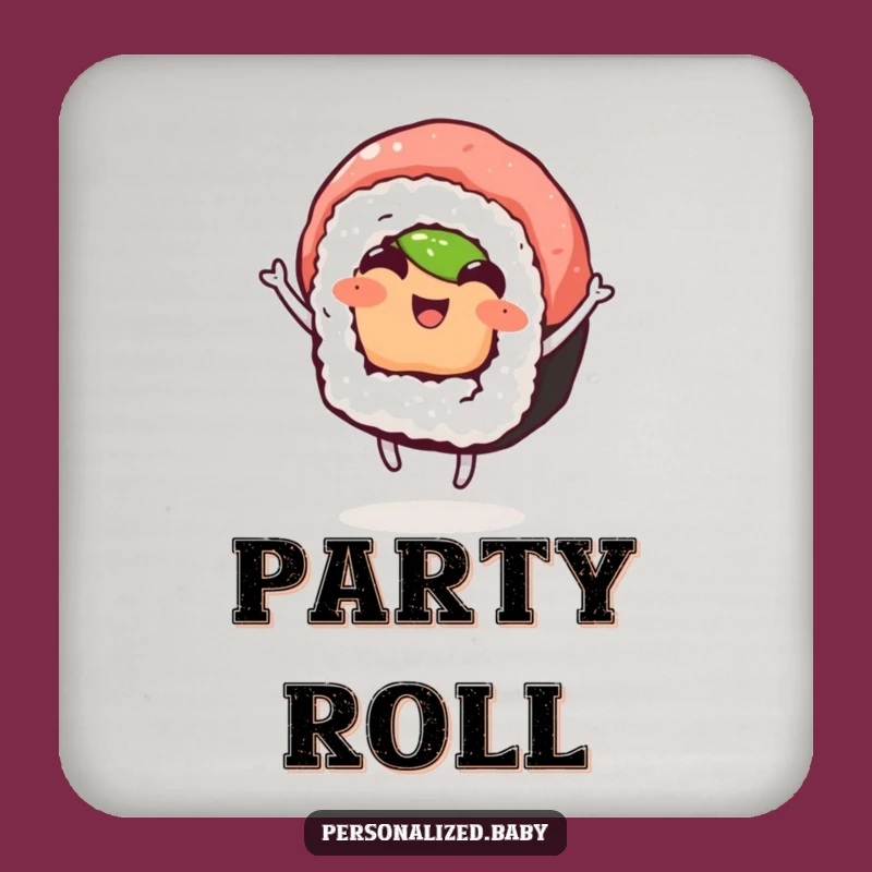 Funny Dancing Sushi Coaster: Protect Your Table with This Hilarious Sushi Accessory