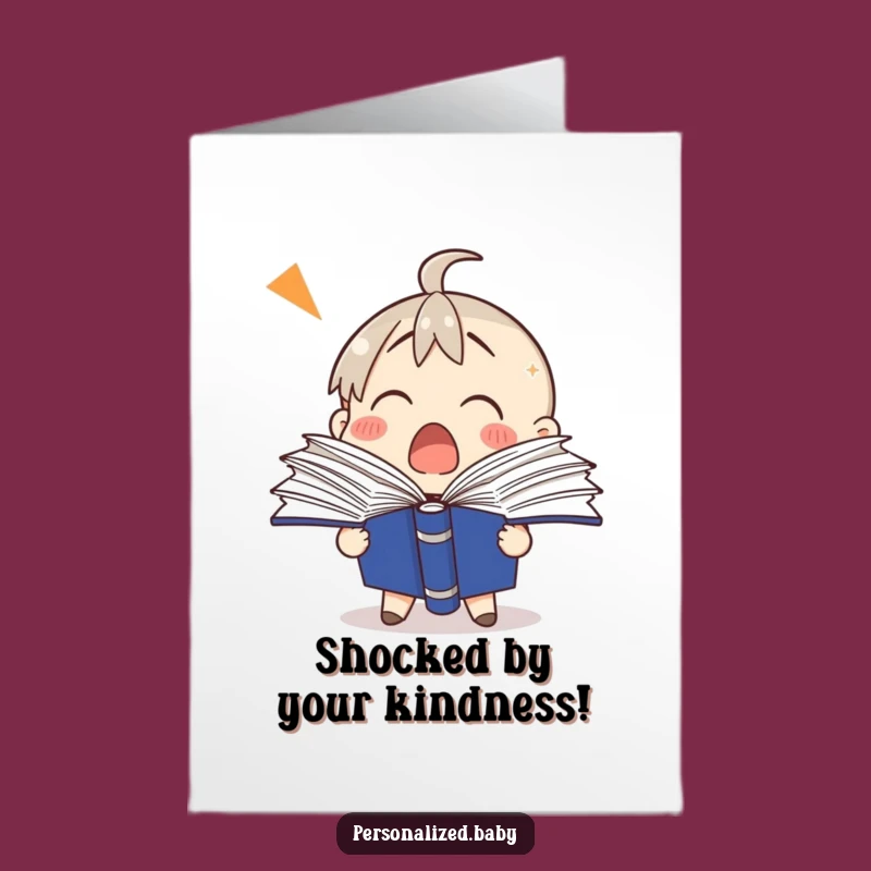 Free Printable Shocked Binder Card: Surprised Downloadable for Overwhelming Thanks
