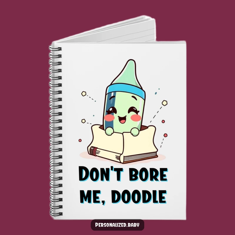 Funny Crayon Sketchbook Notebook: Capture Ideas with Artistic Fun