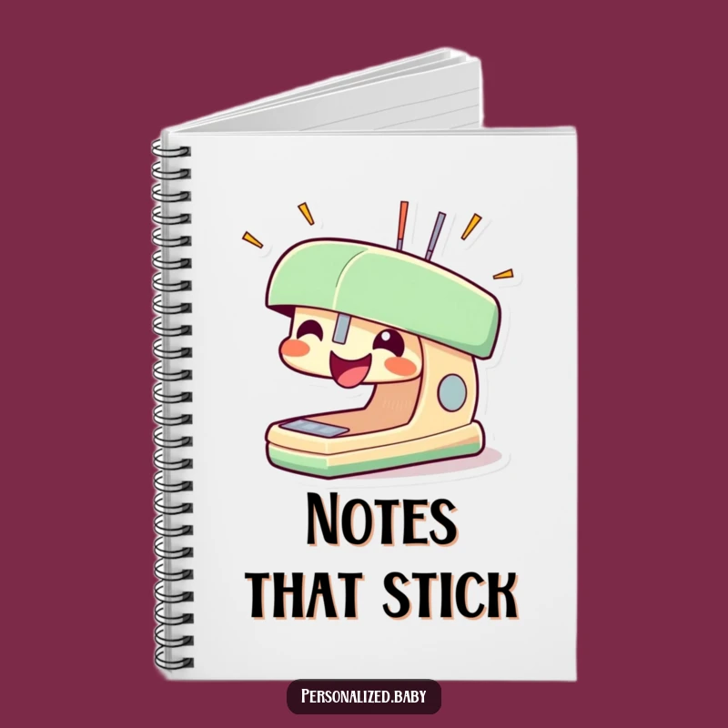 Funny Stapler Notebook: Jot Down Excited Ideas