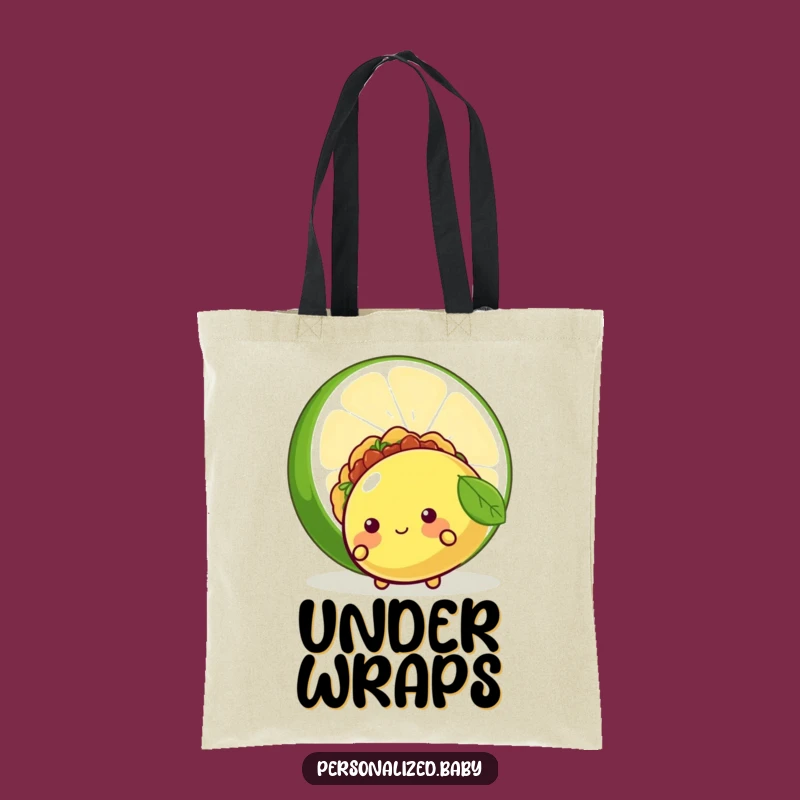 Funny Shy Taco Tote Bag: Carry Your Essentials with This Adorable and Hilarious Bag